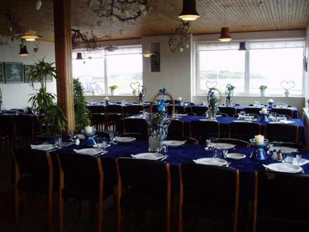 Pejsestuen - er kroens næststørste lokale med plads til ca. 50 personer.