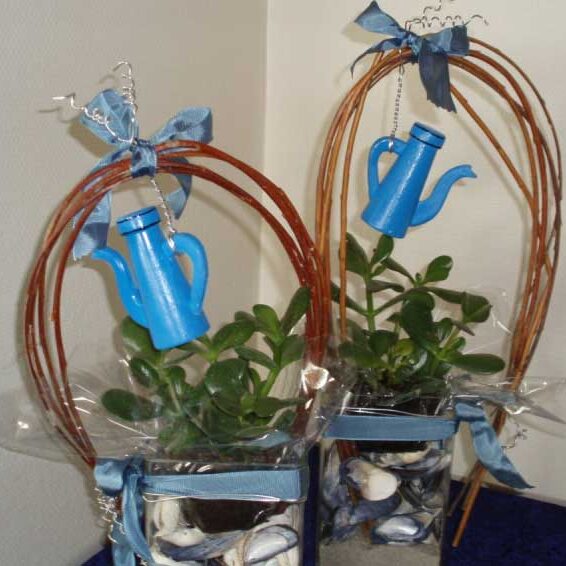 Madam blå som dekoration