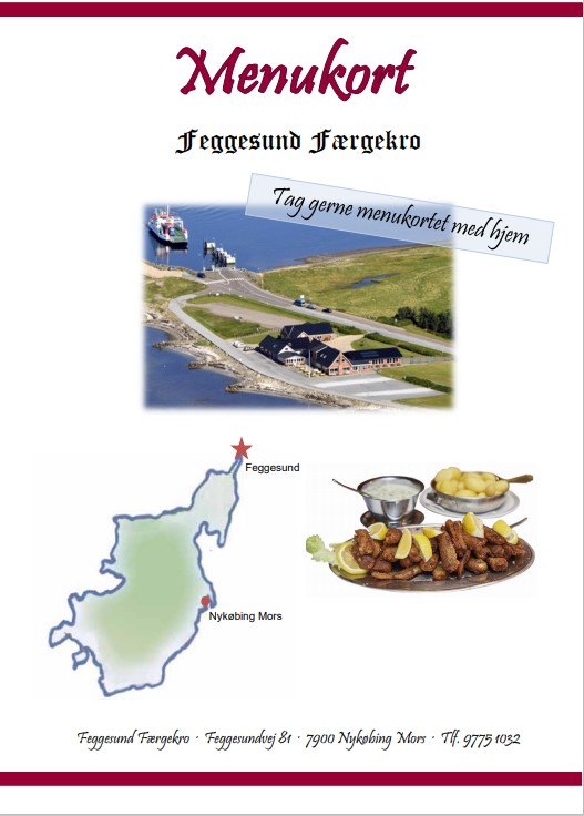 Menukort 2026